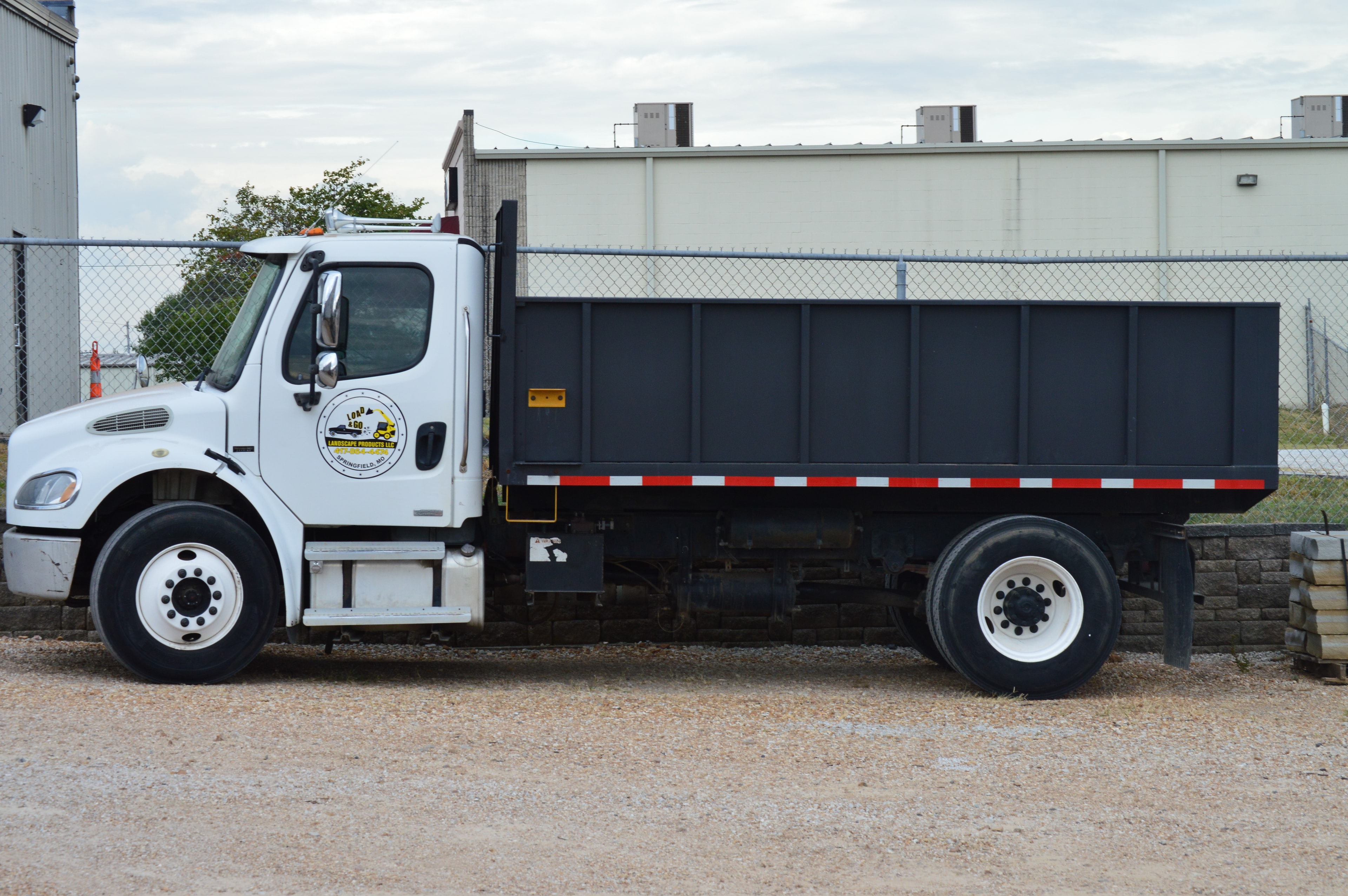 Load & Go Landscape Products delivery truck